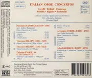 CD - Arcangelo Corelli , Vincenzo Bellini , Domenico Cimarosa , Federigo Fiorillo , Vincenzo Righini , S - Italian Oboe Concertos