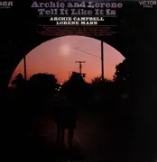 LP - Archie Campbell And Lorene Mann - Archie And Lorene Tell It Like It Is