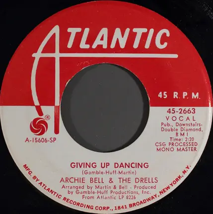 Archie Bell & The Drells - My Balloon's Going Up
