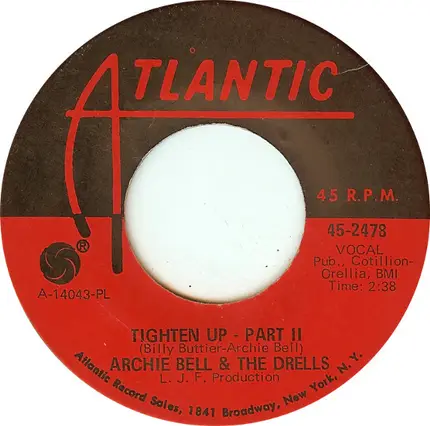 Archie Bell & The Drells - Tighten Up