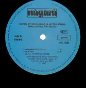 LP - Archie Shepp & Family Of Percussion - Here Comes The Family - GERMAN ORIGINAL