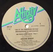 LP - Archie Shepp - Live At The Panafrican Festival