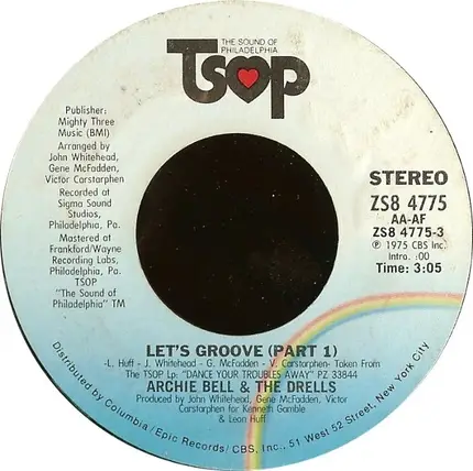 Archie Bell & The Drells - Let's Groove