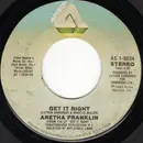 7inch Vinyl Single - Aretha Franklin - Get It Right