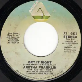 Aretha Franklin - Get It Right