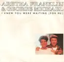 7inch Vinyl Single - Aretha Franklin & George Michael - I Knew You Were Waiting (For Me)