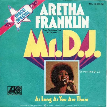 Aretha Franklin - Mr. D.J. (5 For The D.J.)