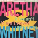 12inch Vinyl Single - Aretha Franklin & Whitney Houston - It Isn't, It Wasn't, It Ain't Never Gonna Be