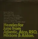 LP - Aretha Franklin, Ray Charles... - Heavies For June from Atlantic, Atco, RSO, Nikton & Alston