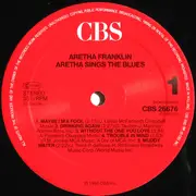LP - Aretha Franklin - Aretha Sings The Blues