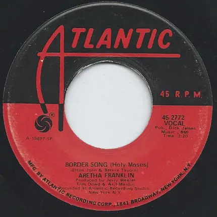Aretha Franklin - Border Song
