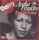 7inch Vinyl Single - Aretha Franklin - I'm In Love