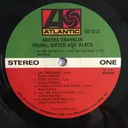 LP - Aretha Franklin - Young, Gifted And Black
