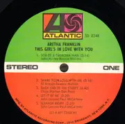 LP - Aretha Franklin - This Girl's In Love With You - DCW SUFFIX