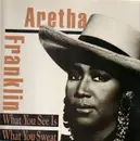 LP - Aretha Franklin - What You See Is What You Sweat