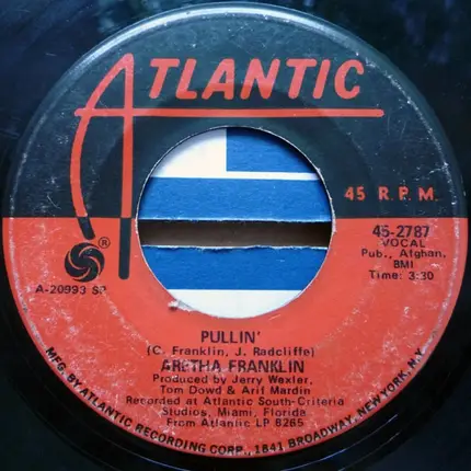 Aretha Franklin - You're All I Need To Get By / Pullin'