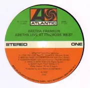 LP - Aretha Franklin - Aretha Live At Fillmore West
