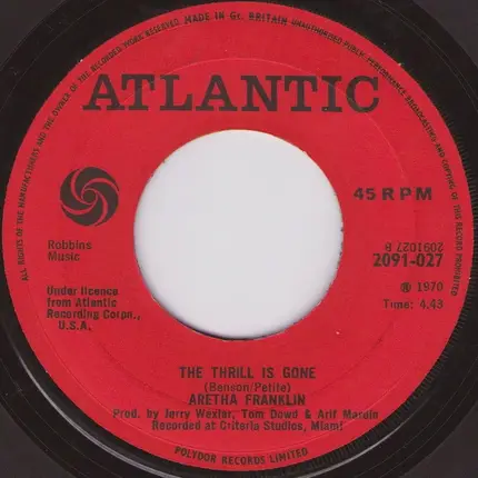 Aretha Franklin - Don't Play That Song