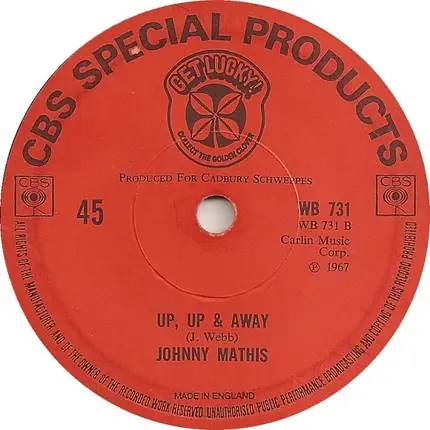 Aretha Franklin , Johnny Mathis - Mocking Bird / Up, Up & Away