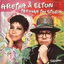 7'' - Aretha Franklin And Elton John - Through The Storm