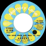 Argent - God Gave Rock And Roll To You