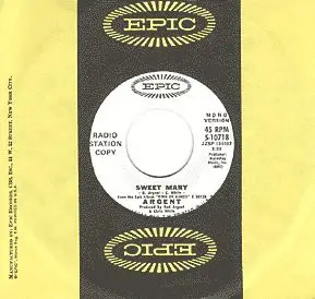 Argent - Sweet Mary (Mono) / Sweet Mary (Stereo)