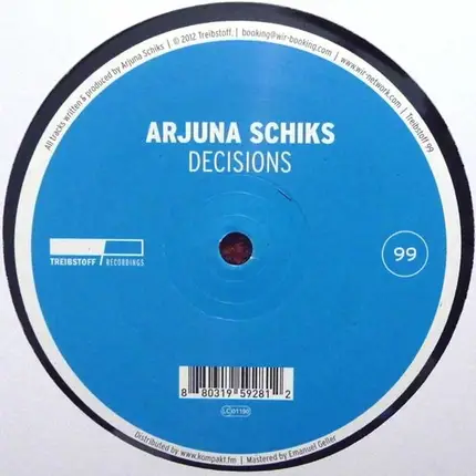 Arjuna Schiks - Decisions