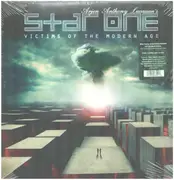 Double LP & CD - Arjen Anthony Lucassen's Star One - Victims Of The Modern Age - Still sealed, transparent green - black marbled