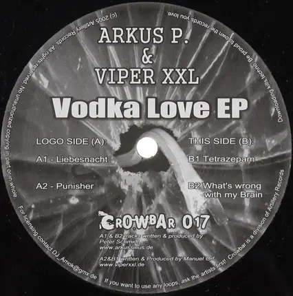 Arkus P. & ViperXXL - Vodka Love EP