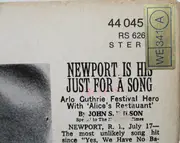 LP - Arlo Guthrie - Alice's Restaurant