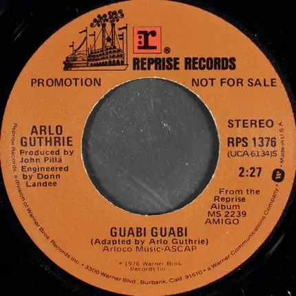 Arlo Guthrie - Guabi Guabi