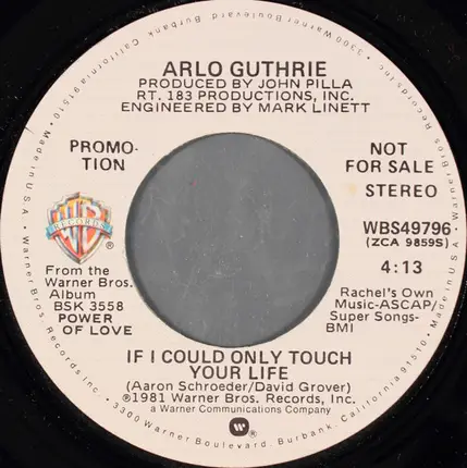 Arlo Guthrie - If I Could Only Touch Your Life
