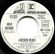 7inch Vinyl Single - Arlo Guthrie - Lovesick Blues - promo