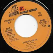 7inch Vinyl Single - Arlo Guthrie - Patriots Dream