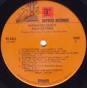 LP - Arlo Guthrie - Washington County