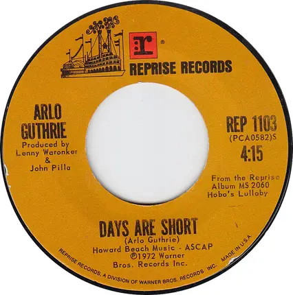 Arlo Guthrie - The City Of New Orleans