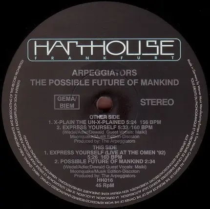 Arpeggiators - The Possible Future Of Mankind