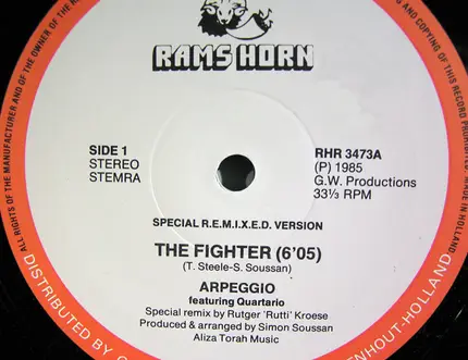 Arpeggio Featuring Quartario / The Simon Orchestra - The Fighter