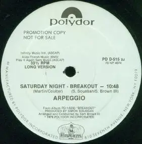 Arpeggio - Saturday Night - Breakout
