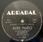 LP - Arrabal Y Roberto Darvin - Aire Puro - SIGNED