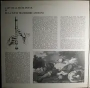 LP - Ars Antiqua De Paris , Les Musiciens De Provence , Les Eleves De La Classe D'Instruments Anciens De - L'Art De La Flûte Douce Et De La Flûte Traversière Ancienne - Gatefold
