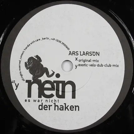 Ars Larson - Nein, Es War Nicht Der Haken