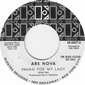 Ars Nova - Pavan For My Lady