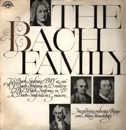 Ars Rediviva Ensemble Cond. Milan Munclinger - The Bach Family