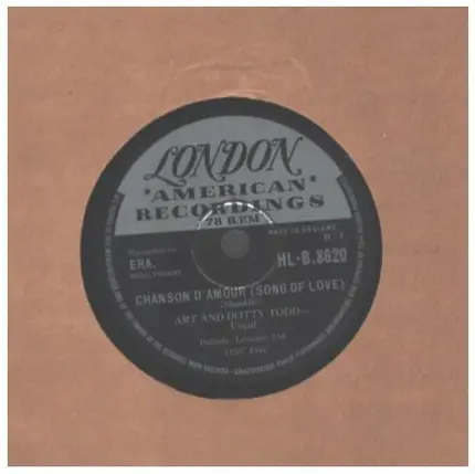 Art And Dotty Todd - Chanson D'Amour (Song Of Love)/Along The Trail With You