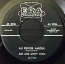 7inch Vinyl Single - Art & Dottie Todd - Au Revoir Amour / Der Glockenspiel