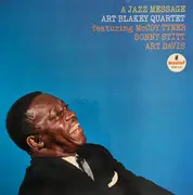 LP - Art Blakey Quartet - A Jazz Message - Mono, Gatefold