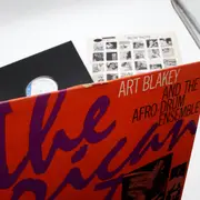 LP - Art Blakey & The Afro-Drum Ensemble - The African Beat - US Stereo Original, Van Gelder/Plastylite ear