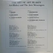 LP - Art Blakey & The Jazz Messengers - The Art Of Art Blakey - OBI + INSERT