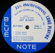 LP - Art Blakey - Holiday For Skins Volume 1 - Mono